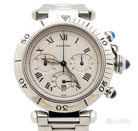Cartier Pasha 38mm ref. 1050 Chronograph Quartz