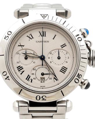 Cartier Pasha 38mm ref. 1050 Chronograph Quartz