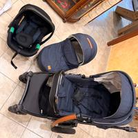 Trio Kinderkraft (Navicella + Ovetto + Passeggino)