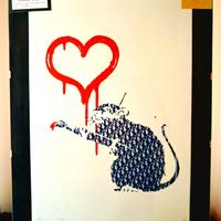 Stampa offset dell'artista Death NY