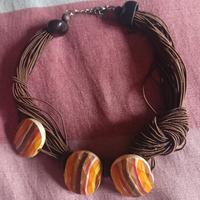 collana etnica in corda