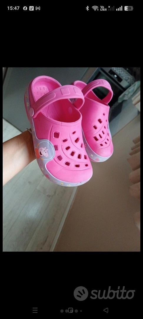 ciabatte Peppa pig 29/29 bimbo fucsia simil crocs - Abbigliamento e ...