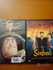 2 DVD  Toy story /sinbad