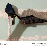 Scarpette donna blu tg 35