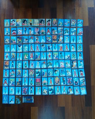 Lotto 120 carte Dragon Ball Z ANTOLOGIA 2001
