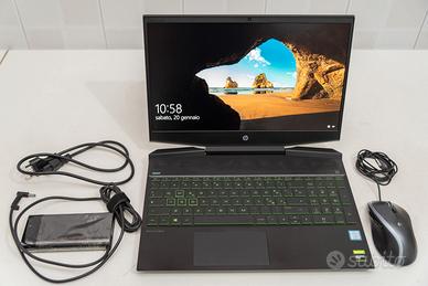 Notebook HP gaming I7 9750 512gb 16gb GTX1650  15"