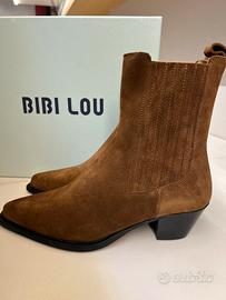 Stivaletto Bibi Lou marrone in camoscio n. 41