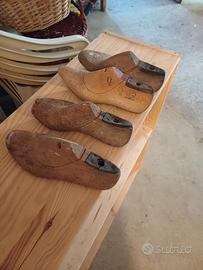 forme scarpe legno vintage