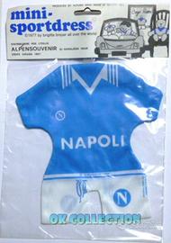 Vecchio gadget 1977 Calcio mini maglietta NAPOLI