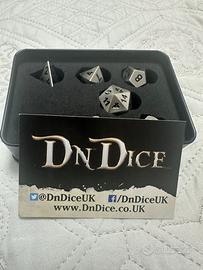Set dadi DnDice Chromatic Dragon - Metallo