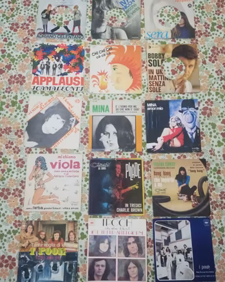 Set Copertine Vuote per Dischi 45 Giri Vintage 