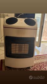 Stufa con bombola e ventola