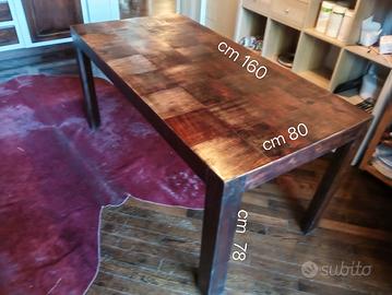 Tavolo Etnico in Acacia Massello - Artigianato Bal