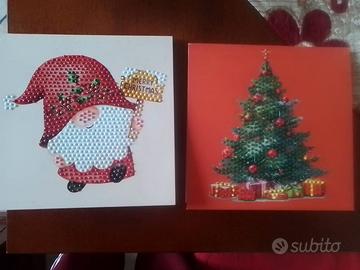 2 biglietti Natalizi pop up diamond painting