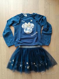 Completo 3 pezzi gonna, maglia e felpa Prenatal 