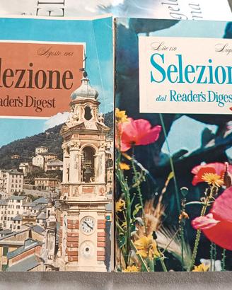 2 RIVISTE 1961  SELEZIONE READERS DIGEST