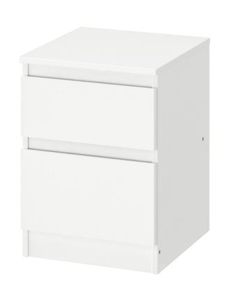 2 comodini Ikea bianchi ancora inballati