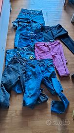 Lotto 8 pantaloni donna taglia M