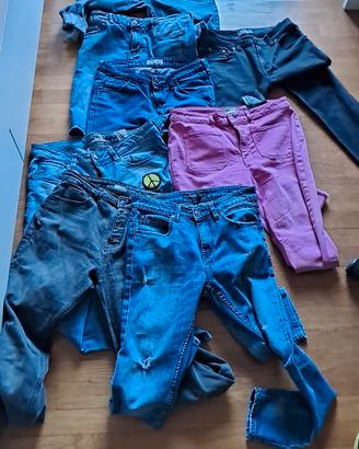 Lotto 8 pantaloni donna taglia M
