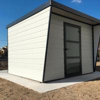 Casetta doghe effetto legno pvc