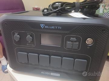 Bluetti AC300 - Power Station 3000W In garanzia