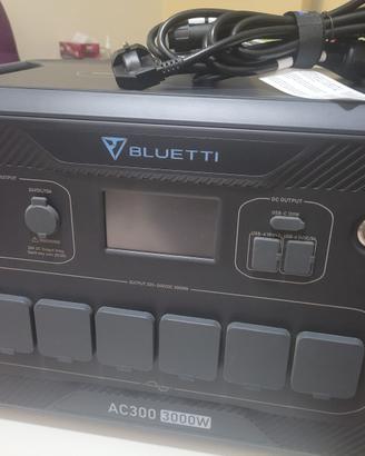 Bluetti AC300 - Power Station 3000W In garanzia