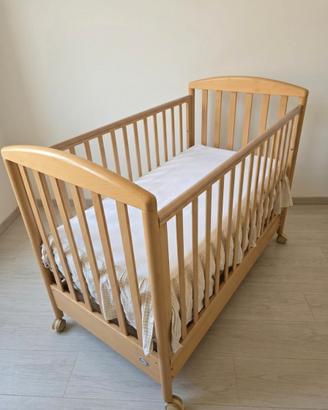 lettino per bambini Pali in legno 