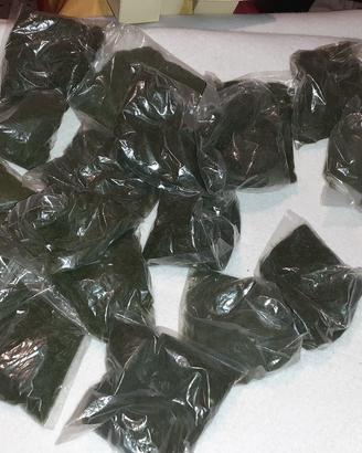 lotto  20 sacchetti erbetta sintetica modellismo 