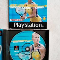 gioco PlayStation 1 multilingue tennis 