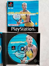 gioco PlayStation 1 multilingue tennis 