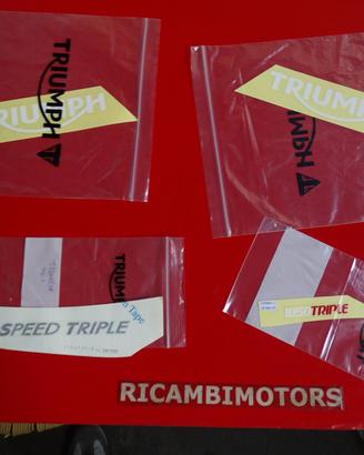 DECALCOMANIE TRIUMPH ORIGINALE