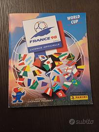 Album figurine mondiali  Panini France 98 completo