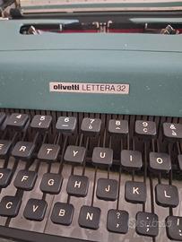 macchina da scrivere olivetti lettera 32