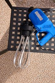 Miscelatore con fruste