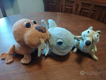 N. 3 Peluche Animali