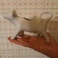 mucca ceramica porta latte