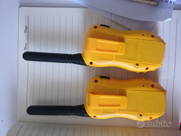 Walkie talkie bambini