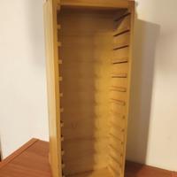 Porta cd in legno 