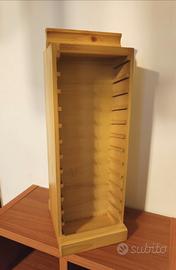 Porta cd in legno 