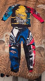 tuta da cross + maglietta_ abbigliamento cross