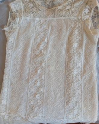 Vestito ricamato donna. Taglia S