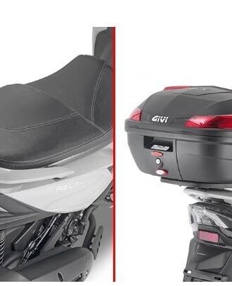 PORTAPACCHI per bauletto KYMCO AGILITY 300 350 R16