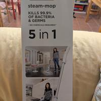 lavapavimenti a vapore Steam-mop Black & Decker 