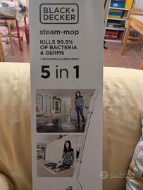 lavapavimenti a vapore Steam-mop Black & Decker 