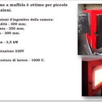 Forno elettrico a muffola