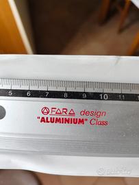 Riga per disegno tecnico Fara Design Aluminium