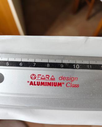 Riga per disegno tecnico Fara Design Aluminium