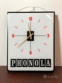 Insegna Luminosa PHONOLA Anni 60 Made in Italy