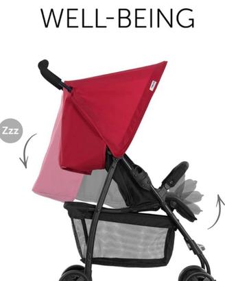 Passeggino sport compatto hauck leggero pieghevole