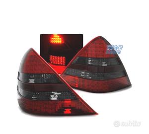 FARI LED PER MERCEDES R170 SLK 96-04 ROSSO FUMÉE L